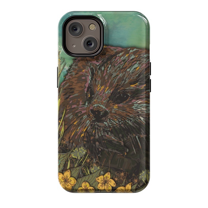 iPhone 14 StrongFit Otter by Lotti Brown