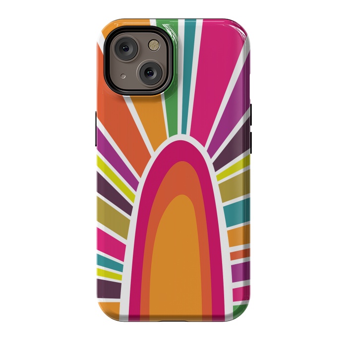 iPhone 14 StrongFit Inner Sunshine by Majoih
