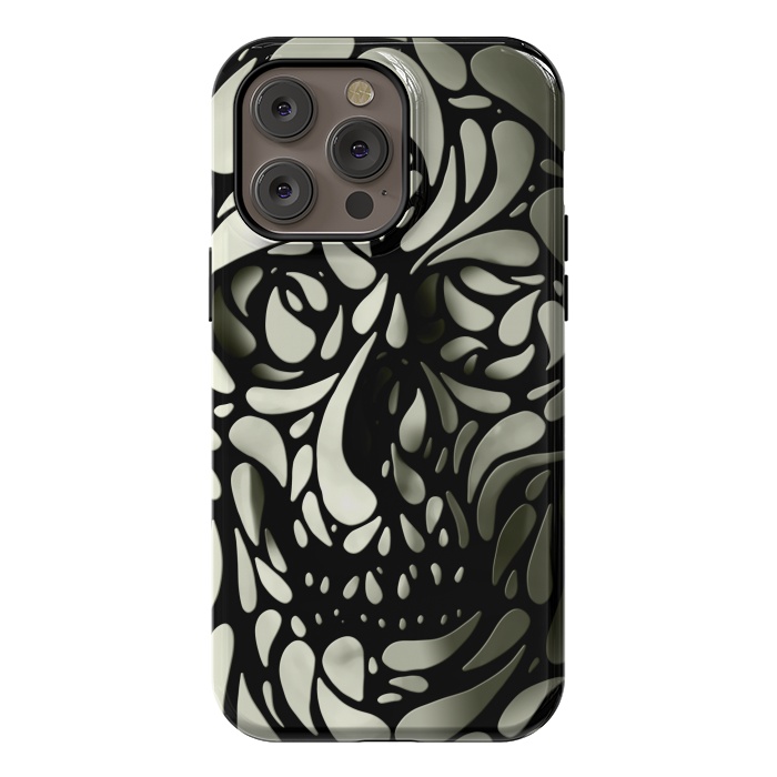 iPhone 14 Pro max StrongFit Skull 4 by Ali Gulec