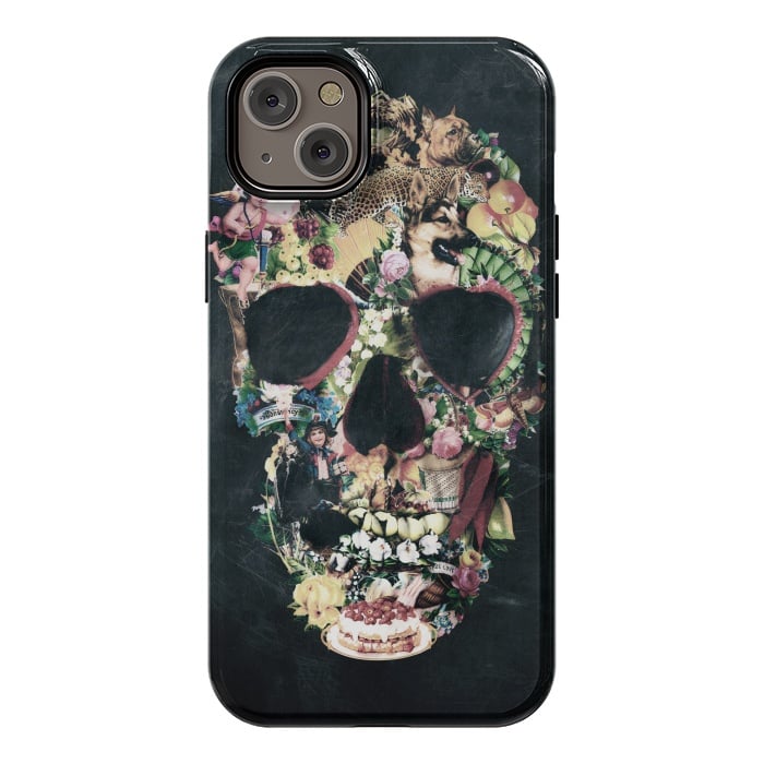 iPhone 14 Plus StrongFit Vintage Skull by Ali Gulec