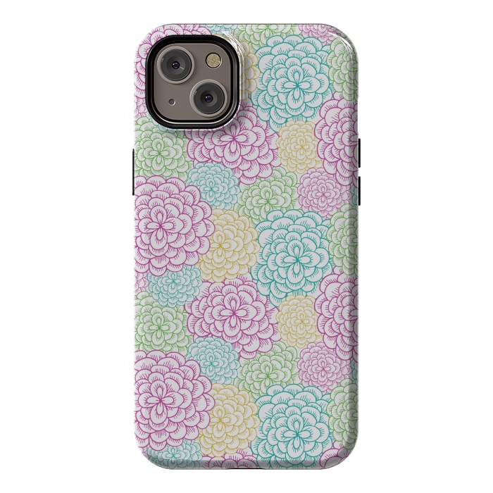 iPhone 14 Plus StrongFit Dahlia by TracyLucy Designs