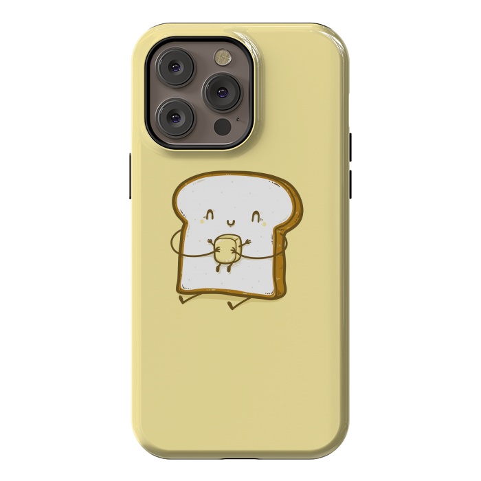iPhone 14 Pro max StrongFit Bread & Butter by Xylo Riescent