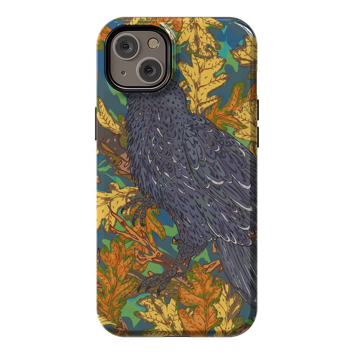 iPhone 14 Plus StrongFit Raven and Oak by Lotti Brown