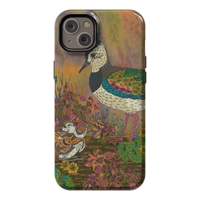 iPhone 14 Plus StrongFit Lapwing Revival by Lotti Brown