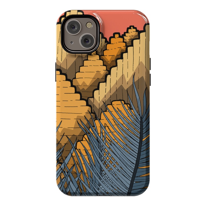 iPhone 14 Plus StrongFit Pyramid Mountains by Steve Wade (Swade)