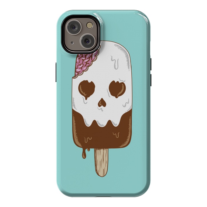 iPhone 14 Plus StrongFit Skull Ice Cream by Coffee Man