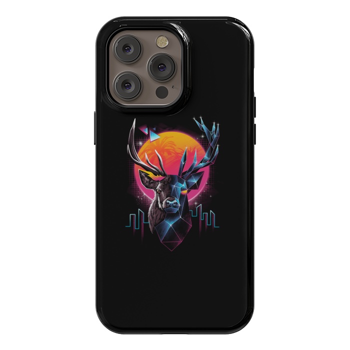 iPhone 14 Pro max StrongFit Rad Stag by Vincent Patrick Trinidad