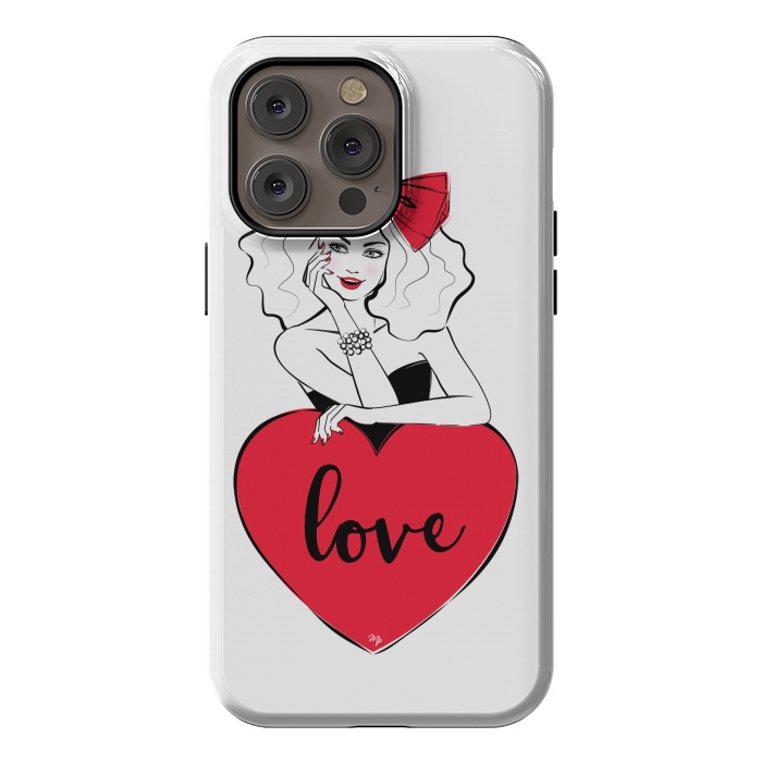 iPhone 14 Pro max StrongFit Lady Love by Martina