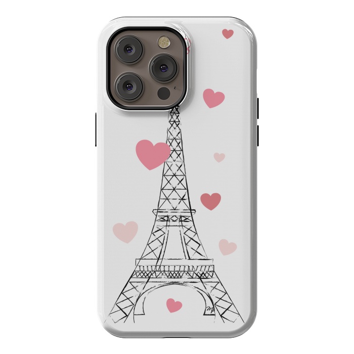 iPhone 14 Pro max StrongFit Paris Love by Martina