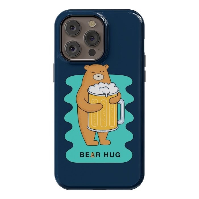 iPhone 14 Pro max StrongFit Beer Hug by Coffee Man