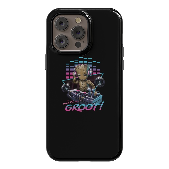 iPhone 14 Pro max StrongFit Let's Groot by Vincent Patrick Trinidad