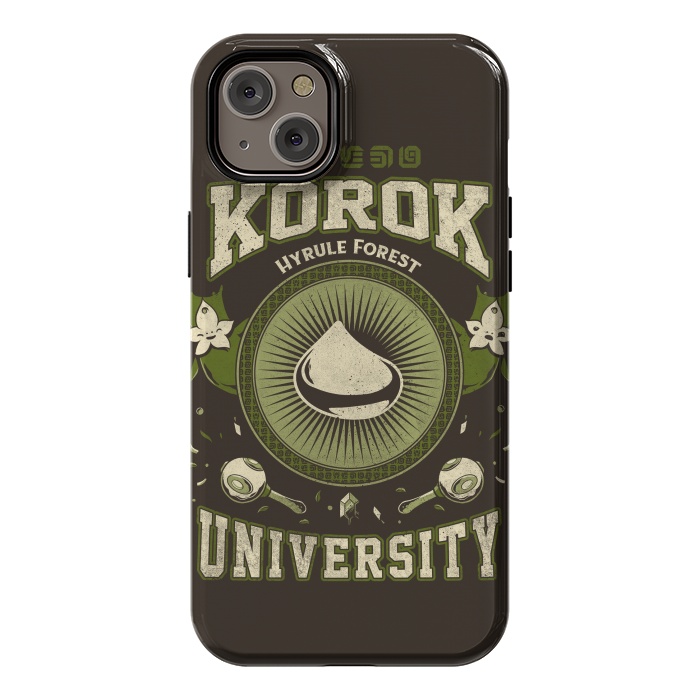iPhone 14 Plus StrongFit Korok University by Ilustrata