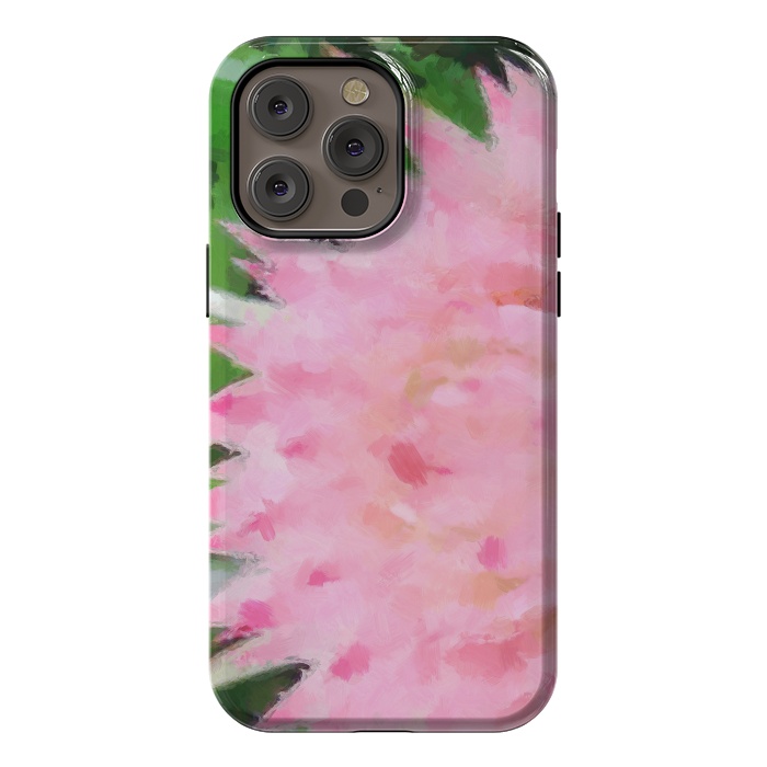 iPhone 14 Pro max StrongFit Pink Explosion by Majoih