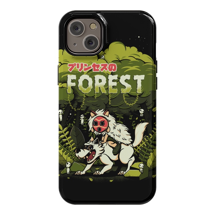iPhone 14 Plus StrongFit The Forest Princess by Ilustrata