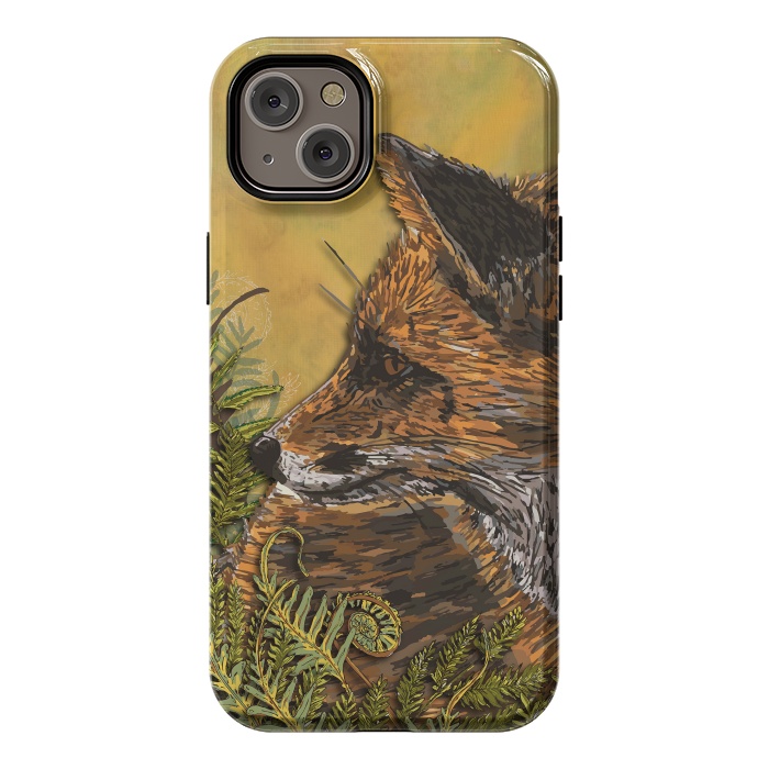 iPhone 14 Plus StrongFit Ferny Fox by Lotti Brown