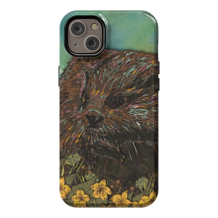 iPhone 14 Plus StrongFit Otter by Lotti Brown
