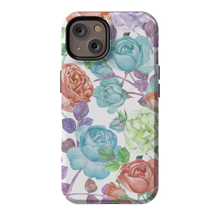 iPhone 14 StrongFit Breathless Rose by Creativeaxle