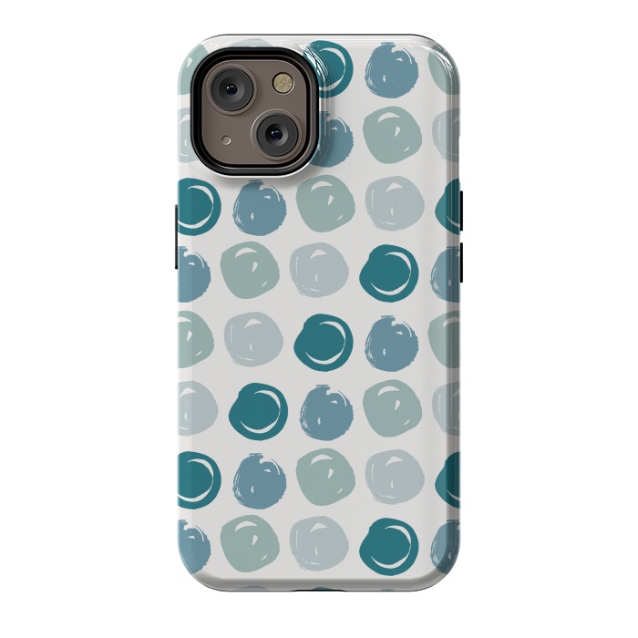 iPhone 14 StrongFit Little Circles by Creativeaxle
