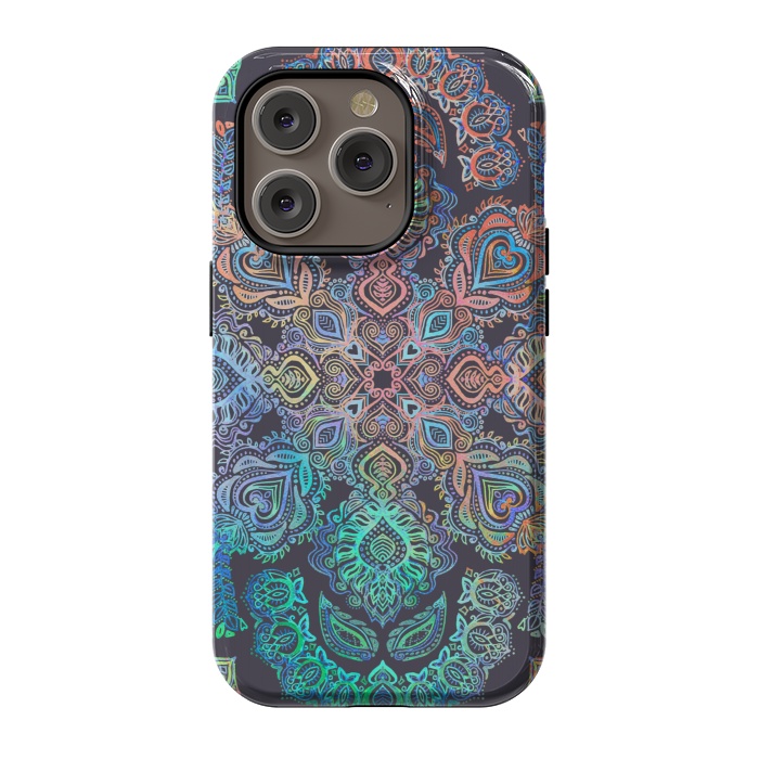 iPhone 14 Pro StrongFit Boho Intense by Micklyn Le Feuvre