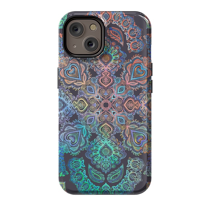 iPhone 14 StrongFit Boho Intense by Micklyn Le Feuvre