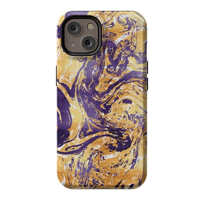 iPhone 14 StrongFit Abstract Marble by Art Design Works