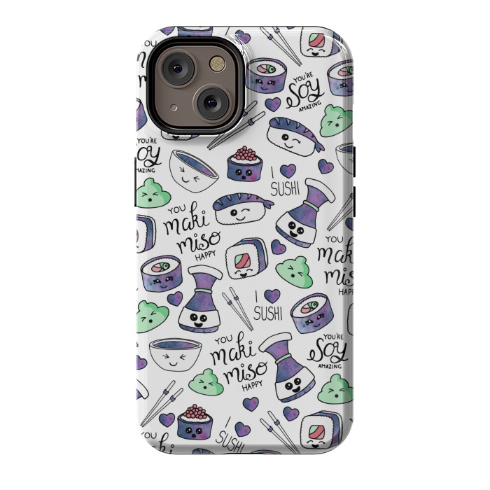 iPhone 14 StrongFit Galaxy Sushi by gingerlique