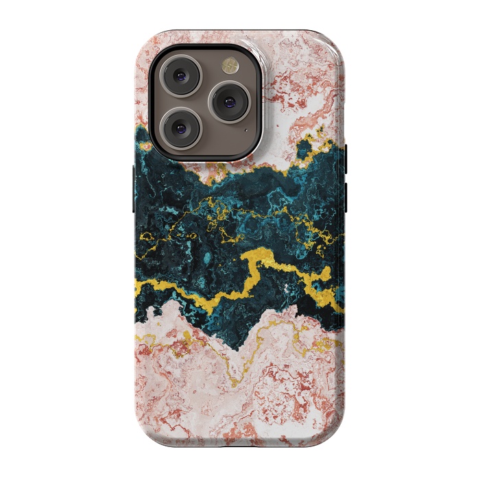 iPhone 14 Pro StrongFit Abstract Marble I by Art Design Works