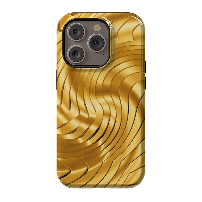 iPhone 14 Pro StrongFit Goldie X by Art Design Works