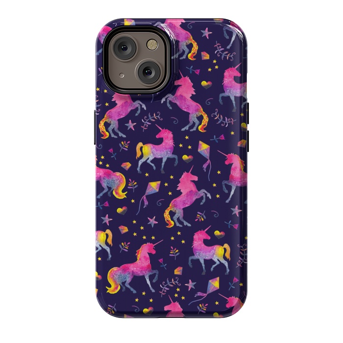 iPhone 14 StrongFit Unicorn Jubliee by gingerlique