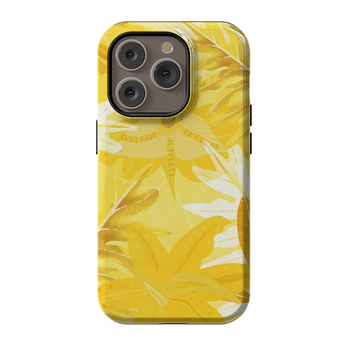 iPhone 14 Pro StrongFit My Sunny Gold Aloha Jungle by  Utart