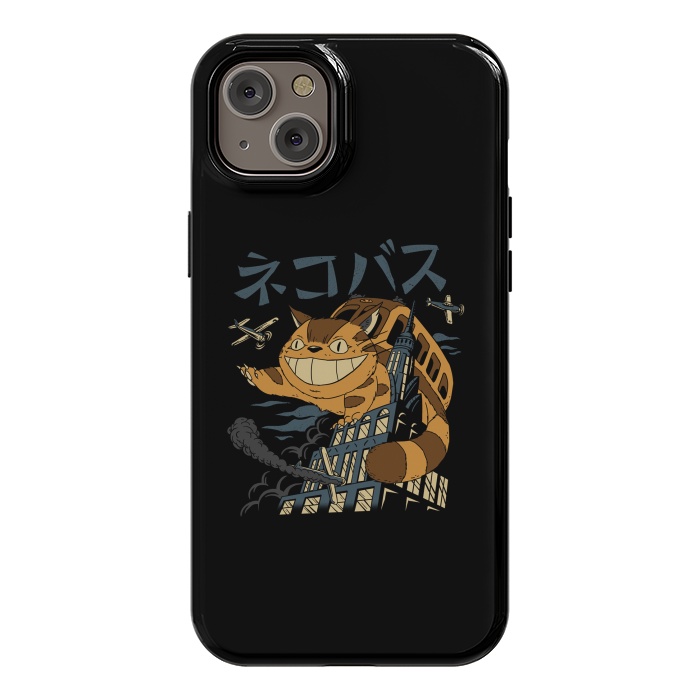 iPhone 14 Plus StrongFit Cat Bus Kong by Vincent Patrick Trinidad