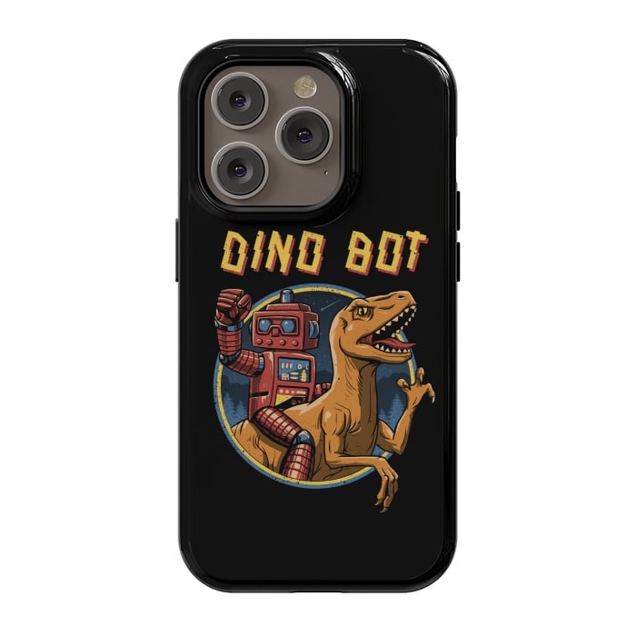 iPhone 14 Pro StrongFit Dino Bot by Vincent Patrick Trinidad