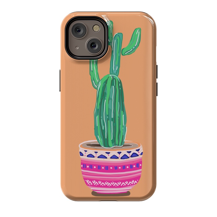 iPhone 14 StrongFit Cacti Plant by MUKTA LATA BARUA