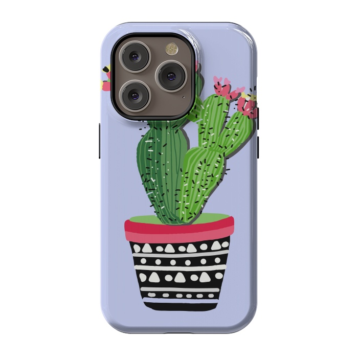 iPhone 14 Pro StrongFit Cacti Love 4 by MUKTA LATA BARUA