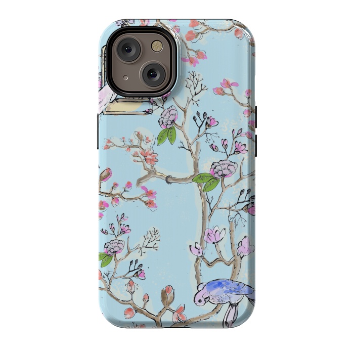 iPhone 14 StrongFit Victorian Garden 3 by MUKTA LATA BARUA