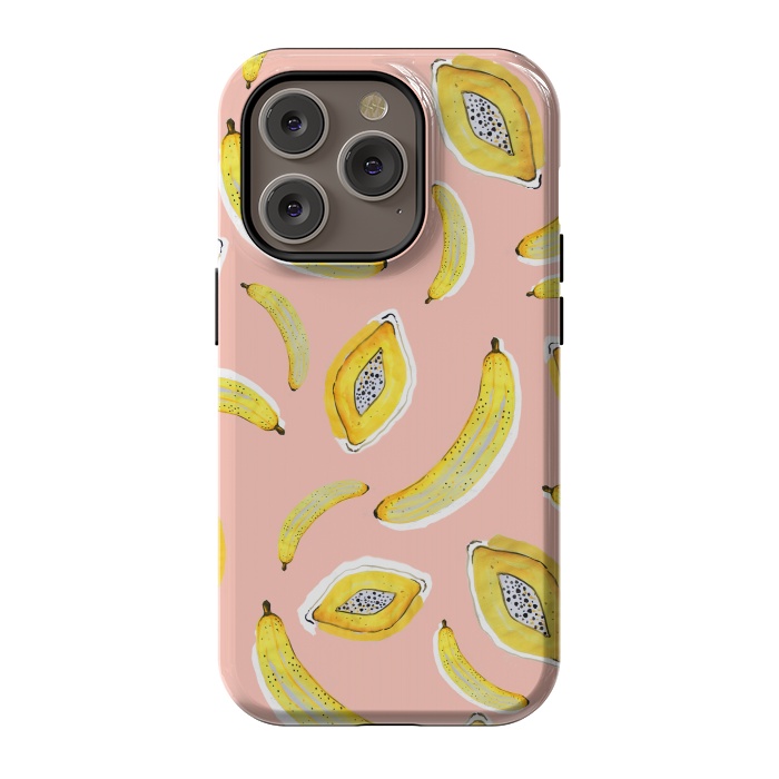 iPhone 14 Pro StrongFit Banana Love by MUKTA LATA BARUA