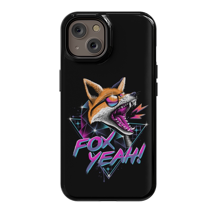 iPhone 14 StrongFit Fox Yeah! by Vincent Patrick Trinidad