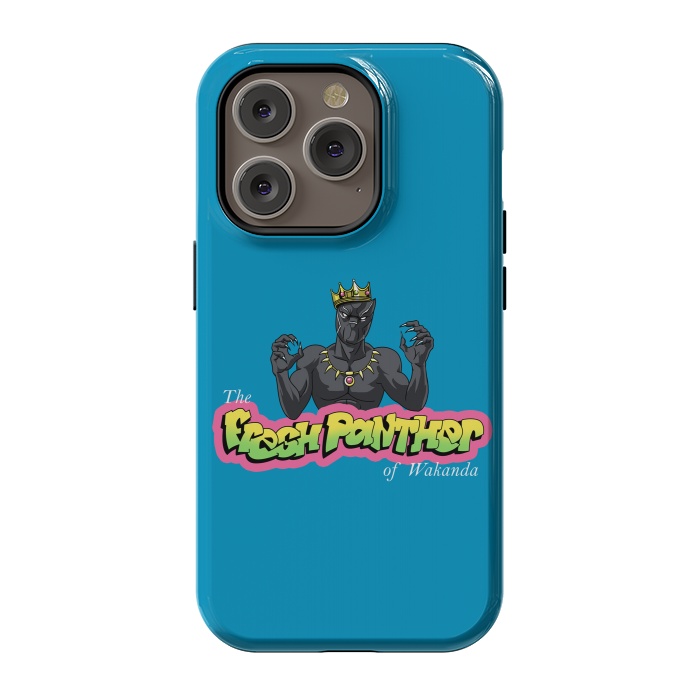 iPhone 14 Pro StrongFit The Fresh Panther of Wakanda by Vincent Patrick Trinidad