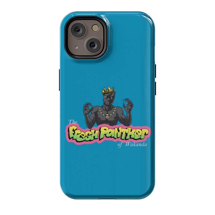 iPhone 14 StrongFit The Fresh Panther of Wakanda by Vincent Patrick Trinidad