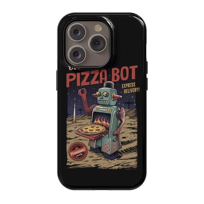 iPhone 14 Pro StrongFit Pizza Bot by Vincent Patrick Trinidad
