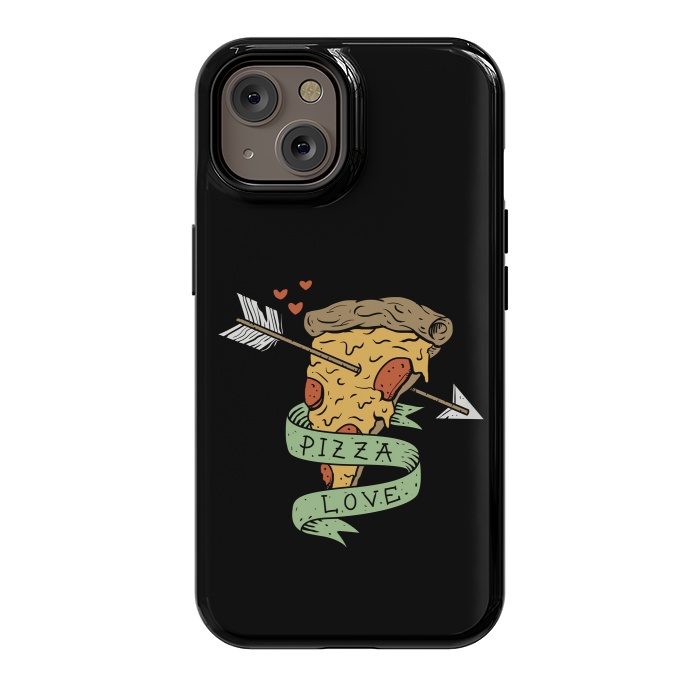iPhone 14 StrongFit Pizza Love by Vincent Patrick Trinidad