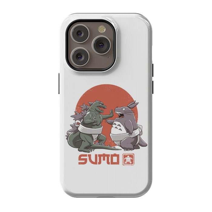 iPhone 14 Pro StrongFit Sumo Pop by Vincent Patrick Trinidad