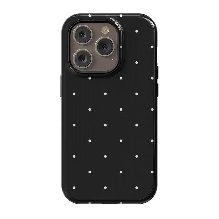 iPhone 14 Pro StrongFit small dots by Vincent Patrick Trinidad