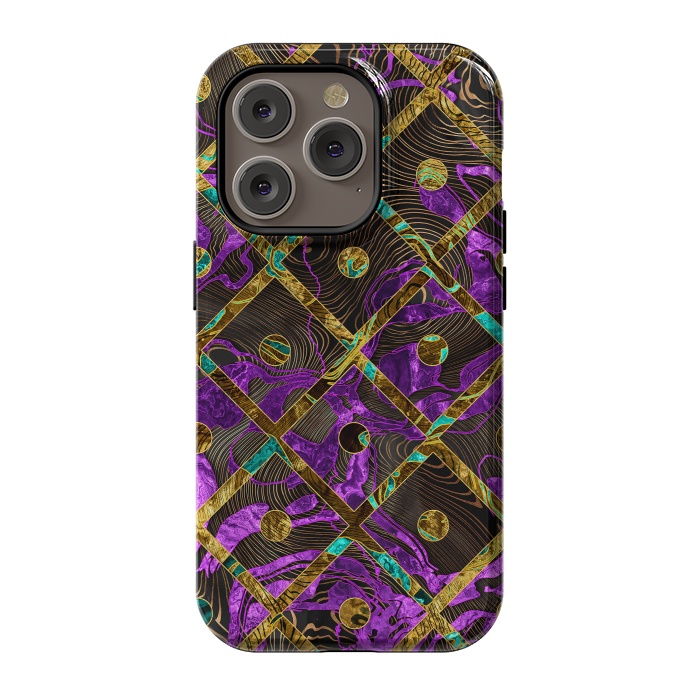 iPhone 14 Pro StrongFit Pattern LXXXV by Art Design Works