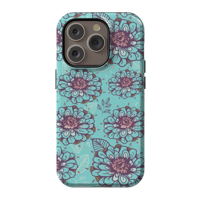 iPhone 14 Pro StrongFit Floral Garden  by Rose Halsey