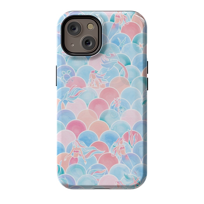 iPhone 14 StrongFit Bubbly Sunset Ocean by gingerlique