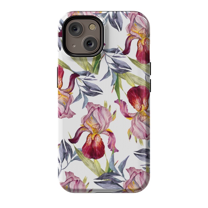 iPhone 14 StrongFit Born in Flowers by Creativeaxle