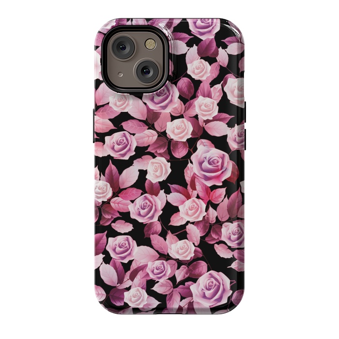 iPhone 14 StrongFit Pink roses by Jms
