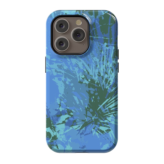 iPhone 14 Pro StrongFit Satori in Blue by Majoih