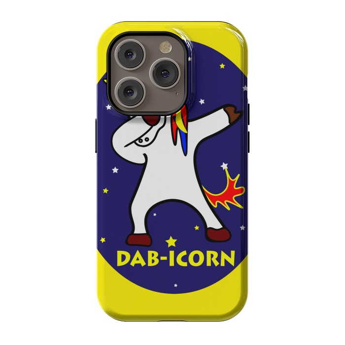 iPhone 14 Pro StrongFit dab-icorn by MALLIKA